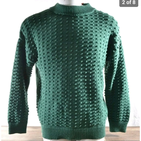 LEGO Collection x Target- Woman's Textured Sweater -Green Size M - Picture 2 of 3